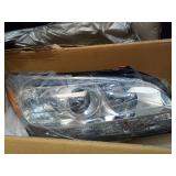 VehicleAid Projector Headlight Assembly [Halogen Model] Replacement for 2013-2015 Chevy Malibu / 2016 Limited OE Style Factory Headlamp, Right Passenger Side - Retail: $86