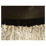 Boys Girls Sequins Hip Hop Costume Hiphop Jazz Dance Clothing Set (10, Black&Silver) - Retail: $27