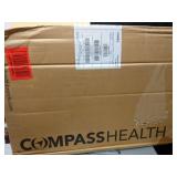 Carex Toilet Seat Riser  Elongated Raised Toilet Seat Adds 3.5 inches to Toilet Height  for Assistance Bending or Sitting  300 Pound Weight Capacity Toilet Riser - Retail: $25