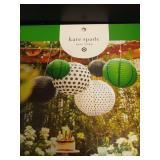6pc Polka Dot Novelty Lantern Set Black/Cream/Green - kate spade new york x Target - Retail: $12