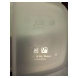 BPA-Free Food Storage Containers 13oz - Retail: $12