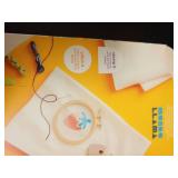 2ct Fruit Stamped Tea Towel Craft Kit - Mondo Llamaâ¢ - Retail: $15