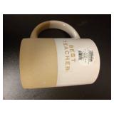 Best Teacher Ever Desk Organization Set with Coffee Mug - Retail: $15