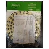 6pc Polka Dot Novelty Lantern Set Black/Cream/Green - kate spade new york x Target - Retail: $12