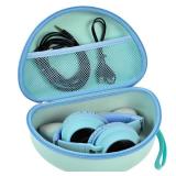 Headphone Case for Riwbox CT-7 Pink/for Jack CT-7S Cat Green 3.5mm/ for iClever IC-HS01/for Picun/for FosPower Bluetooth Wireless Over-Ear Headphones Headset Box Only,Green - Retail: $17