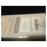 Persilux Cordless Zebra Blinds for Windows Free-Stop Roller Windows Shades (46\" W X 72\" H, Grey) Dual Layer Light Control for Day and Night, Light Filtering Sheer Shades for Home - Retail: $80