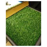 Dog Grass Mat,Pet Toilet,Dog Potty Grass,Drainage Pet Toilet,Replace Pets Toilets,Suitable for The Vast Majority of Dogs and Cats.25 * 20 * 2 in - Retail: $59