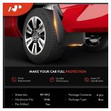 A-Premium Mud Flaps Splash Guards mudguards Mudflaps W/Hardware Accessory Kits Compatible with Ram1500 (TRX Only) 2021-2023, Black Color, Front & Rear(Driver and Passenger Side) - Retail: $18