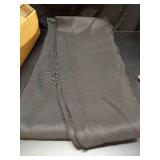 LA Linen Polyester Poplin Washable Round Tablecloth, Stain and Wrinkle Resistant Table Cover 90\", Fabric Table Cloth for Dinning, Kitchen, Party, Holiday 90-Inch, Black, (TCpop90R_Black) - Retail: $2