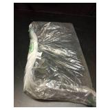 LA Linen Polyester Poplin Washable Round Tablecloth, Stain and Wrinkle Resistant Table Cover 90\", Fabric Table Cloth for Dinning, Kitchen, Party, Holiday 90-Inch, Black, (TCpop90R_Black) - Retail: $2