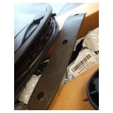 Generic 2Pcs Universal Office Chair Armrest Replacement Convenient Accessory Movable, 4 Holes, 37cmx6.5cmx28cm - Retail: $36