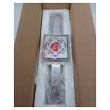 Home Decorators Collection Keighley 18 Inches Chrome LED Crystal Vanity Light Bar