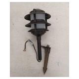 Outdoor LED 3-Tier Metal Landscape Path Light