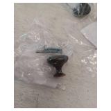 Amerock Bp53005 Edona 1-1/4  Mushroom Cabinet Knob, Bronze, 15 Pack