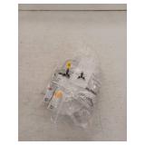 Closetmaid Closet Rod Support Bracket - Resin - 5.75-in H x 3.87-in D x 0.87-in W - White 5565500, 3 Pack