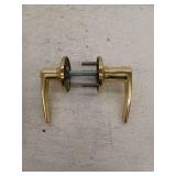 Kwikset 405Dl-S Delta Keyed Entry Door Leverset, Brass