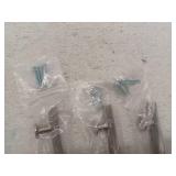 Emtek 86456 Us15 8 in Freestone Pull in Satin Nickel, 3 Pack