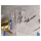 Kwikset Mobile Home Polished Brass Entry Knobs ANSI/BHMA Grade 3 1-3/4