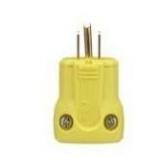Eaton Arrow Hart Arrow Hart 15-Amp 125 -Volt NEMA 5-15 3-wire grounding Heavy-duty Straight Plug , Yellow