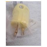 Eaton Arrow Hart Arrow Hart 15-Amp 125 -Volt NEMA 5-15 3-wire grounding Heavy-duty Straight Plug , Yellow
