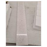 Home Decorators Collection 21.13 in. W x 0.75 in. D x 3.5 in. H Cultured Marble Vanity Side Splash in Starry Sky