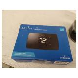 Emerson - Sensi Lite Smart Programmable Wi-Fi Thermostat-Works with Alexa - Black
