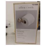 Allen + Roth Jordon Brushed Nickel TP Toilet Paper Holder 1014580