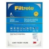 3M Filtrete Premium Air Filter Size A