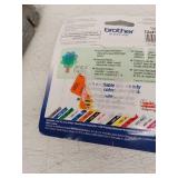 Brother TZEFX231 Label Maker Tape  0.47 W  Black on White