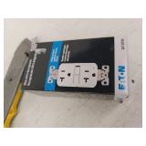Eaton 20-Amp GFCI Outlet