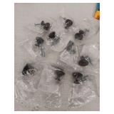 Amerock Bp53005 Edona 1-1/4  Mushroom Cabinet Knob - Bronze, Lot of 10