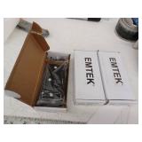 Emtek Steel Door Hinges 3.5 Inch pack of 2, lot of 3 packs