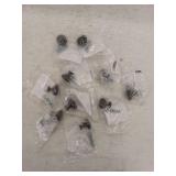 Amerock Bp53005 Edona 1-1/4  Mushroom Cabinet Knob - Bronze, 10 Pack