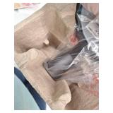 10 in. 2-Light Matte Black Plug-In or Hardwire Wall Sconce for Bathroom