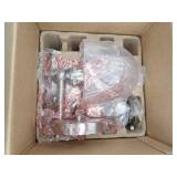 Home Decorators Collection Evelyn 1-Light Brushed Nickel Wall Sconce