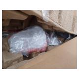 Marsden 23.5 in. 3-Light Brushed Nickel Modern Vanity Light with Matching 4-Piece Bathroom Hardware Accessory Kit