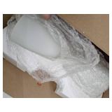 Hampton Bay Solomone 2-Light Polished Chrome Vanity Light with Opal Glass Shades