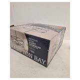 Hampton Bay Hastings 4-Light Satin Bronze Chandelier