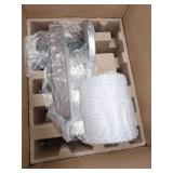 Home Decorators Collection Downing 1-Light Polished Nickel/Corona Bronze Wall Sconce