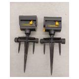 Melnor Minimax Oscillating Spike Lawn Sprinkler, 2 Pack