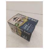 Outdoor LED 3-Tier Metal Landscape Path Light, Hardwired