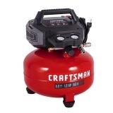 Craftsman 6-Gallon Portable Electric 150 PSI Pancake Air Compressor