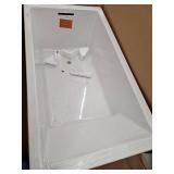 Kohler K-1136 Underscore Collection 66  Drop In Acrylic Bath Tub - White- Retail: $1598