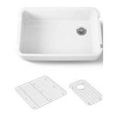 Kohler K-24268 Ironridge 34-inch Undermount Kitchen Sink- Retail: $1762