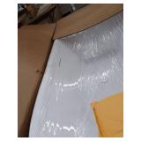 59 inch Acrylic Double Ended Freestanding Soaking Bathtub- Retail: $2500