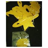 2 Pieces Stay Golden Banner Glitter Gold Lucky Birthday Banner Circle Dot Hanging Garland for Birthday Baby Shower Party Decoration Supplies Retail $9.98