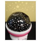 MOKOQI Star Projector, Night Light Lamp Fun Gifts for 1-4-6-14 Year Old Girls and Boys Rotating Star Sky Moon Light Projector for Kids Bedroom Decor -Pink Retail $17.80