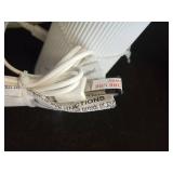 Portable Cordless Mushroom Table Lamp with Rechargeable Battery (Includes LED Light Bulb) White - Room Essentialsâ¢ - Retail: $25