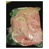 WELMATCH Dusty Rose Spandex Chair Bands Sashes - 12 pcs Wedding Banquet Party Event Decoration Chair Bows Ties (Dusty Rose, 12 pcs) Retail $12.58