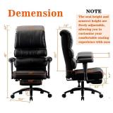 MO MAEK Desk Office Chair,Executive Big and Tall Chair,High Back Leather Office Chair - Retail: $299